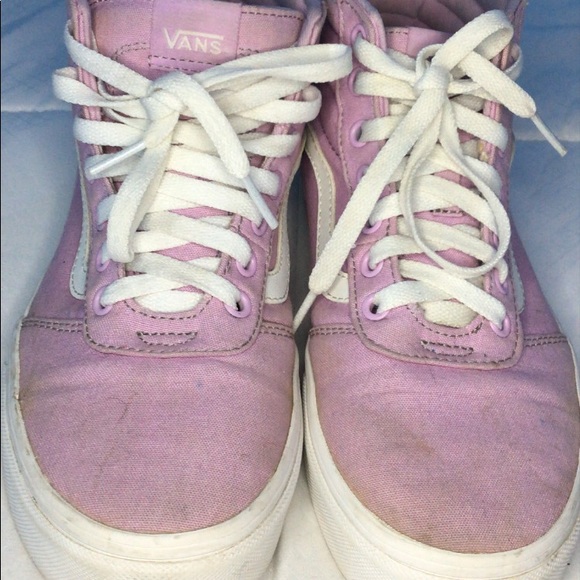 Vans Hi-top Old Skool Purple/White - Picture 2 of 5